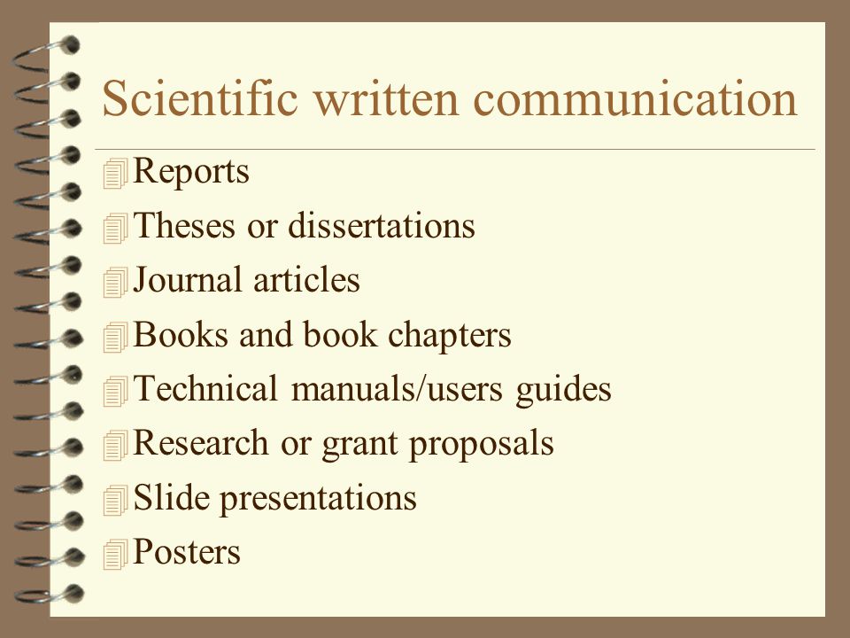 Scientific Writing and Communication : Papers, Proposals, and Presentations